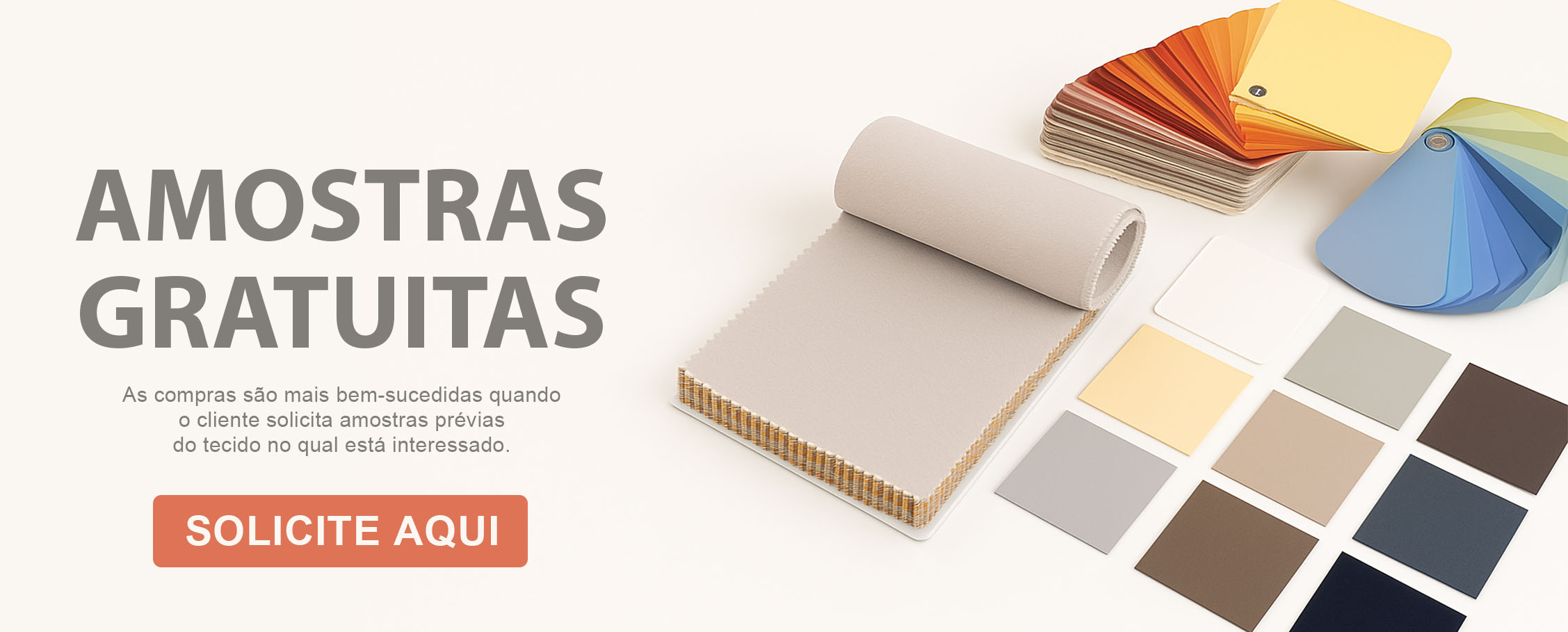 Solicite amostras gratuitas