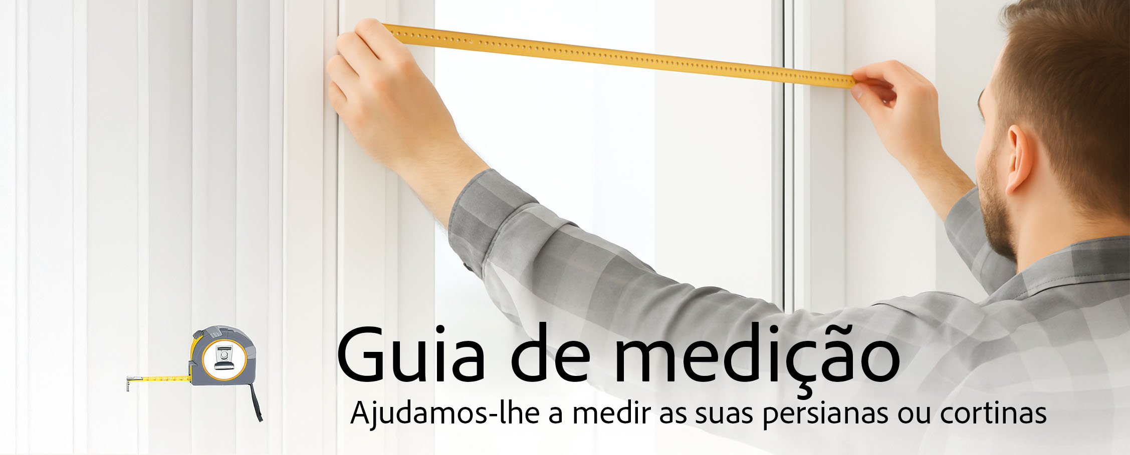 guia de medi&ccedil;ao estores e cortinas