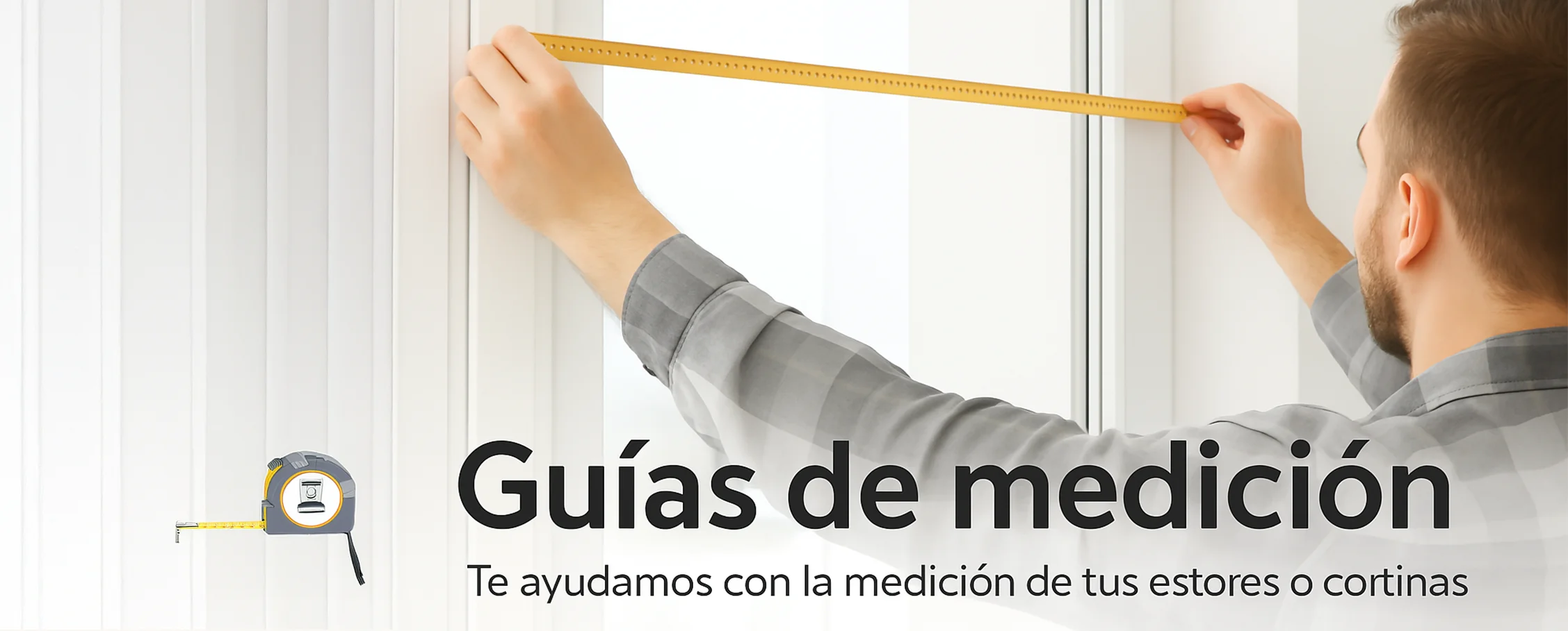 Guias medición estores