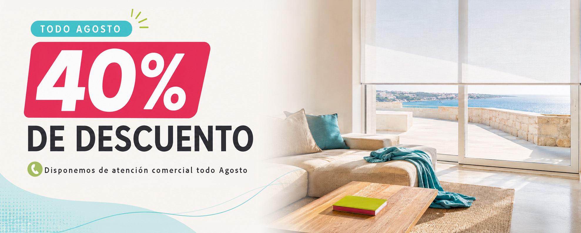 Agsoto con un 40% descuento en todo